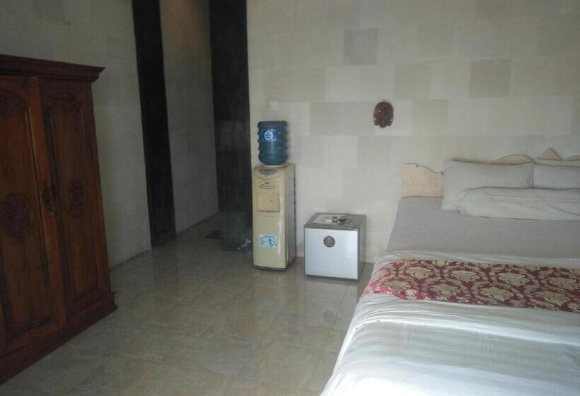 غرفة ديلوكس مطلّة علي البحر مزوَّدة بشُرفة, Tarci Bungalows Lembongan