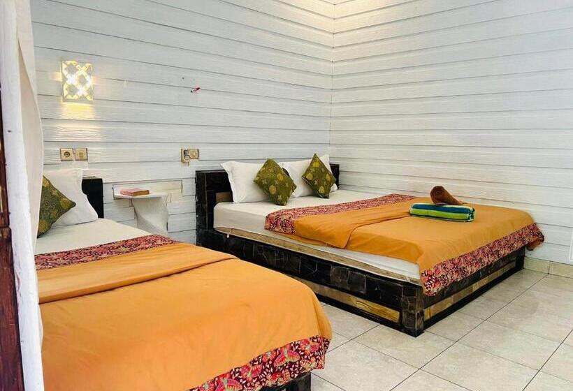 غرفة قياسية مزوَّدة بشُرفة, Tarci Bungalows Lembongan