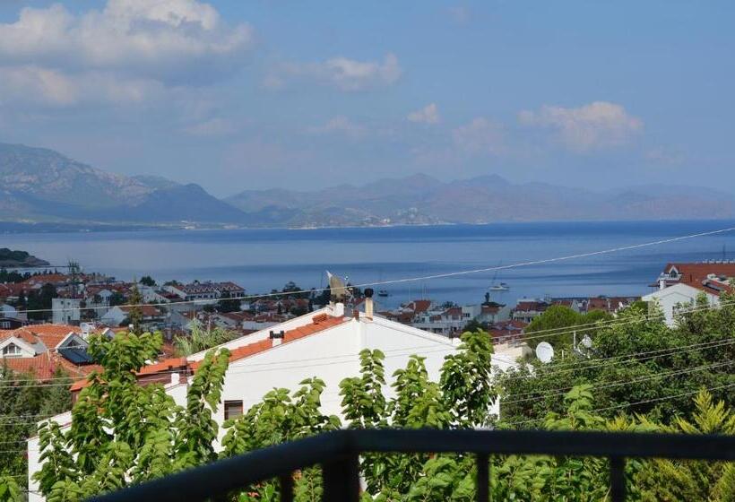 스탠다드 룸 바다 전망, Aria Doria Otel