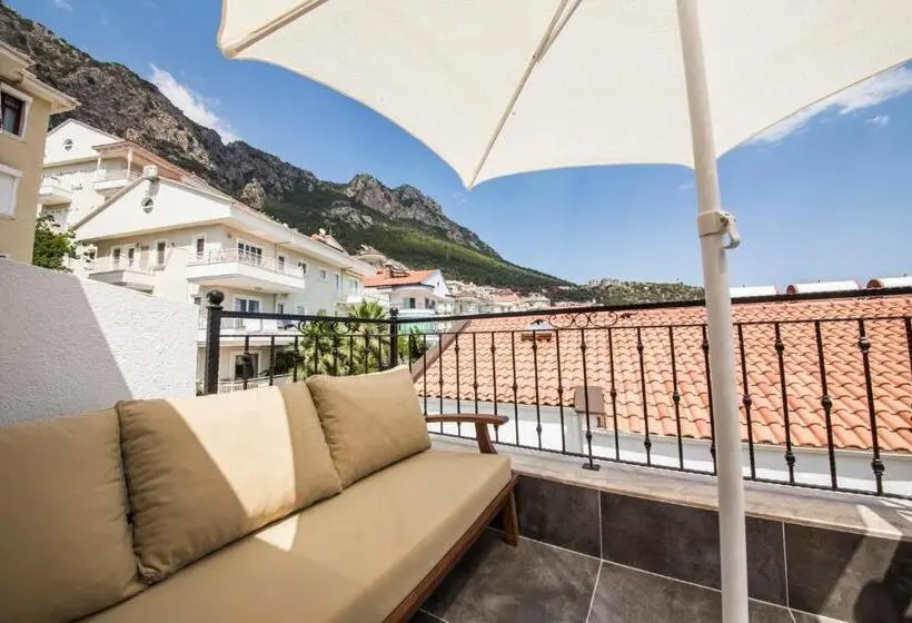 Standard-huone Terassi, Dekatria Rooms&aparts