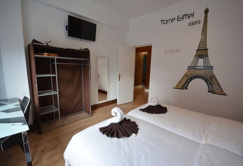 اتاق استاندارد با سرویس بهداشتی مشترک, City Room Las Palmas