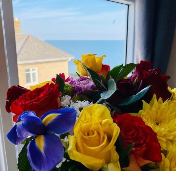 스탠다드 룸 바다 전망, Villa Mentone