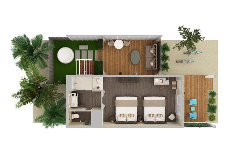 Bahçe Manzaralı Standart Bungalov, Bungalows Key Largo All Inclusive