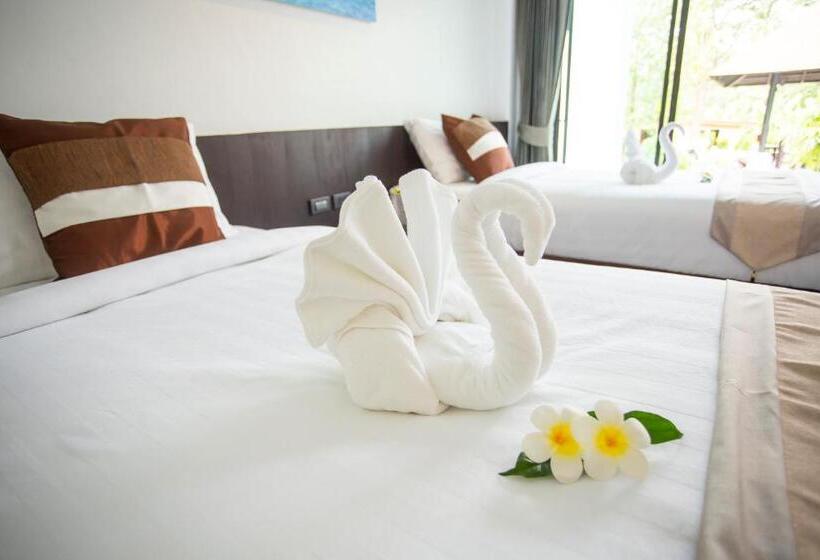 Quarto Deluxe com Sacada, The Retreat Khaolak Resort   Sha Extra Plus