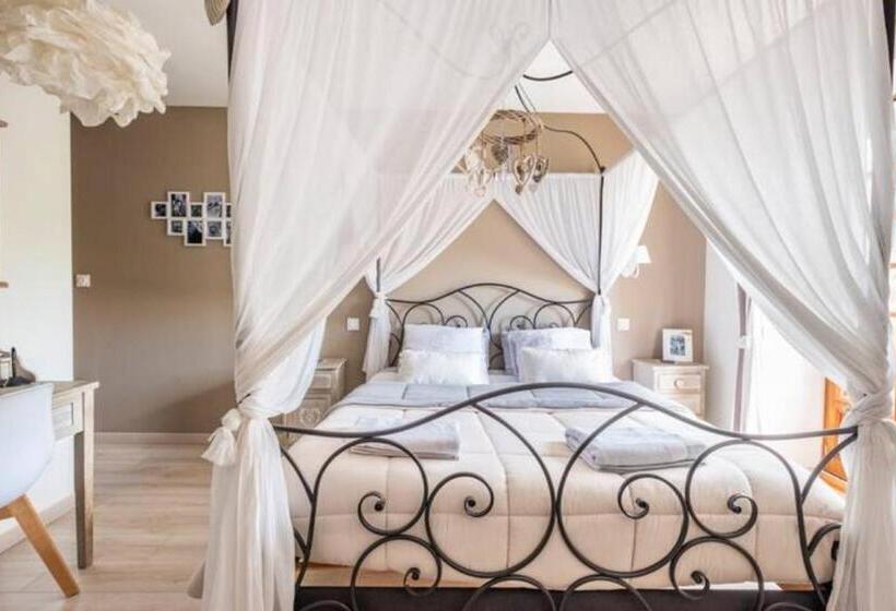 家庭套房, B&b Des Histoires D Anges Côté Jardin Accueil Vélo