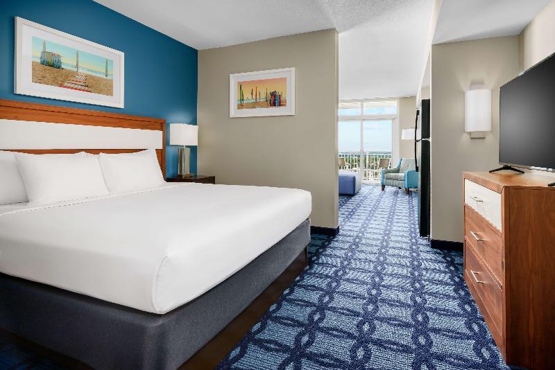 Estúdio standart Cama King, Homewood Suites By Hilton Myrtle Beach Oceanfront
