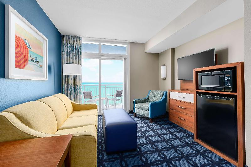 Estúdio standart Cama King, Homewood Suites By Hilton Myrtle Beach Oceanfront