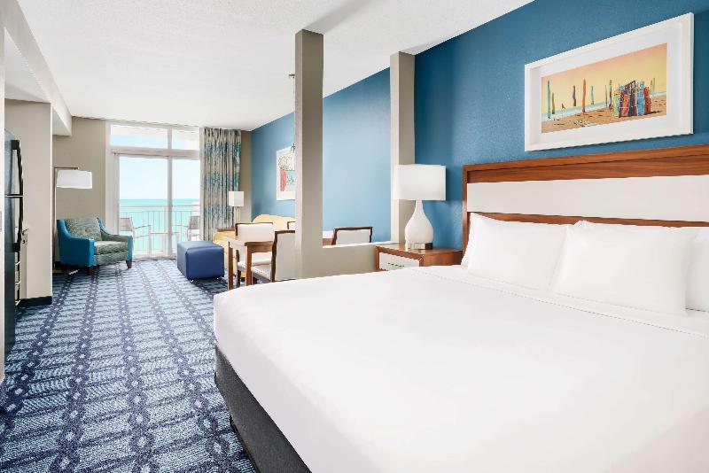Estúdio standart Cama King, Homewood Suites By Hilton Myrtle Beach Oceanfront