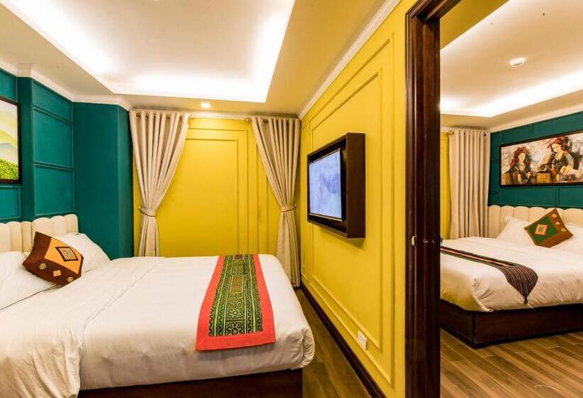 Deluxe Værelse m. Udsigt, Clover Sapa