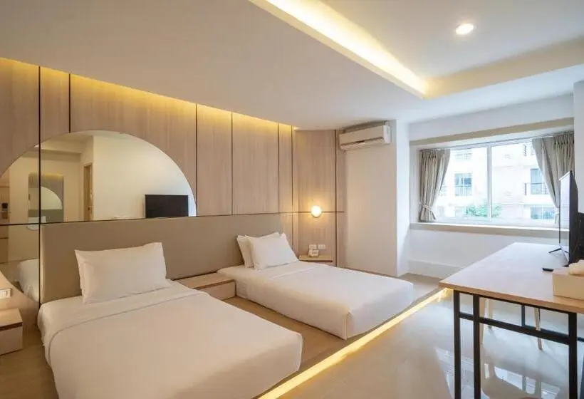 اتاق سوپریور با چشم‌انداز شهر, Bedline Hotel   Sha Certified