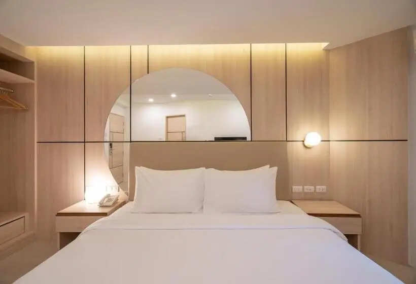 اتاق لوکس با تخت بزرگ, Bedline Hotel   Sha Certified