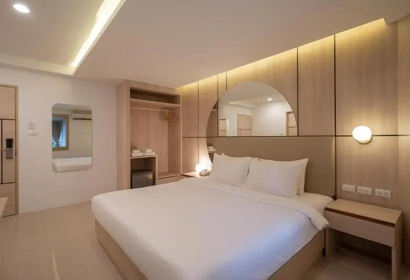 اتاق لوکس با تخت بزرگ, Bedline Hotel   Sha Certified