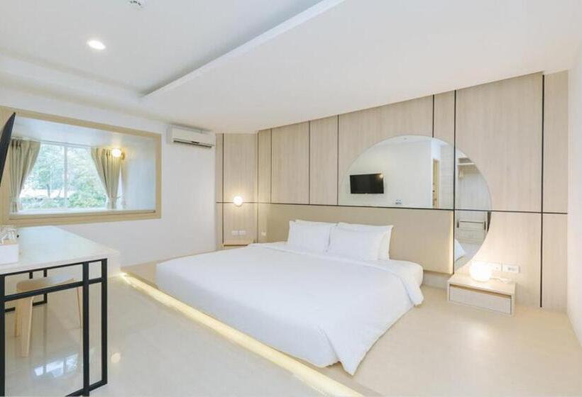 디럭스 룸, Bedline Hotel   Sha Certified