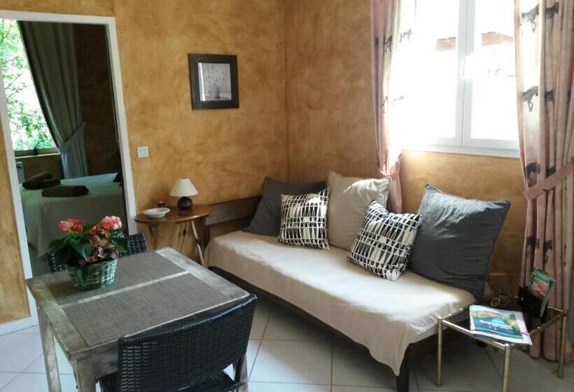 شقة غرفة واحدة مطلة على حمام السباحة, Les Mayombes