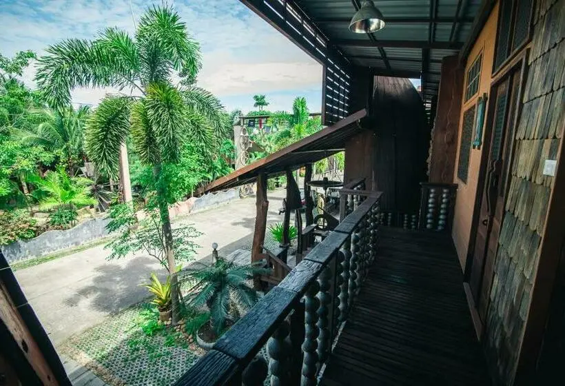 キングサイズベッドのデラックスルーム, Suankaew Art Cottage
