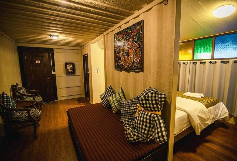 Deluxe-huone, Suankaew Art Cottage