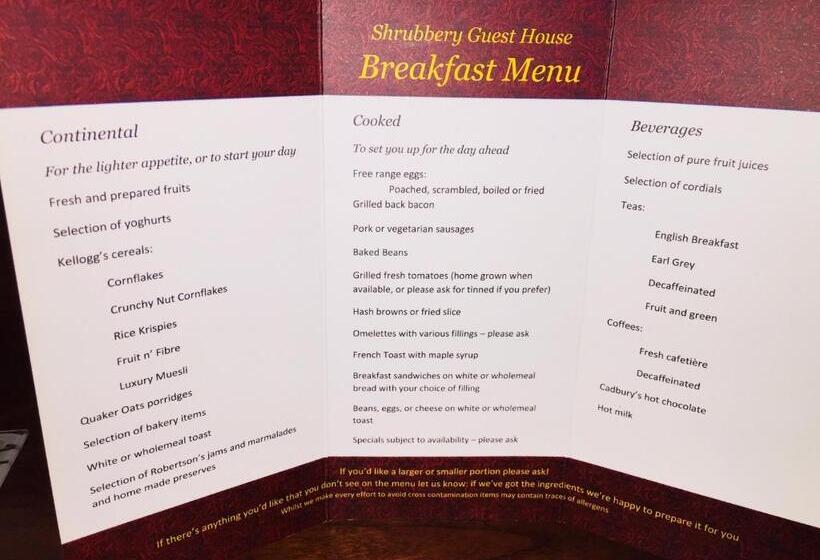 חדר סטנדרד יחיד חדר אמבטיה משותף, Shrubbery Guest House