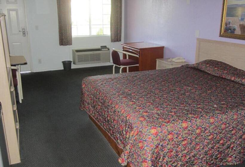 חדר סטנדרט עם מיטת קינג, Starlight Inn, Valley Blvd   Downtown La