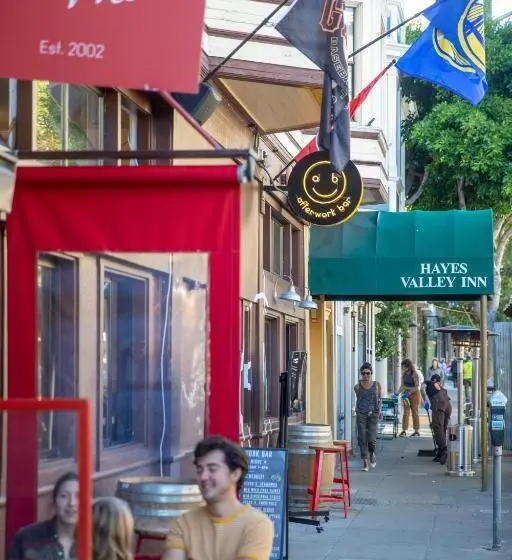 اتاق استاندارد چهارنفره با سرویس بهداشتی مشترک, Hayes Valley Inn