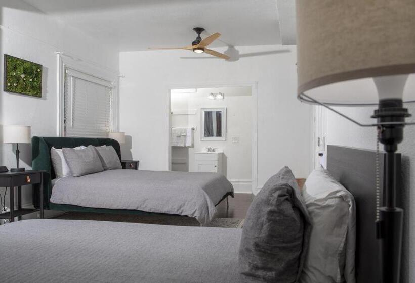 غرفة قياسية رباعية حمام مشترك, Hayes Valley Inn