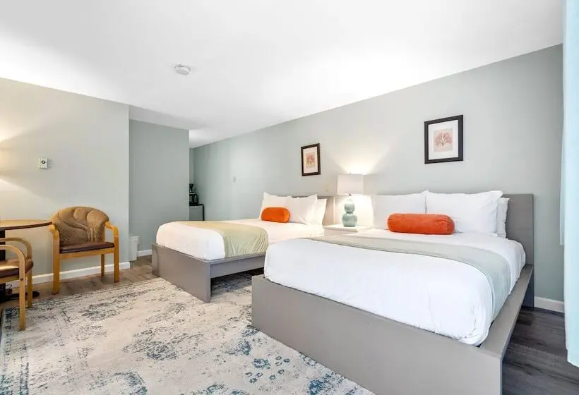 ２ダブルベッドのスタンダードルーム, The Lighthouse Inn & Suites