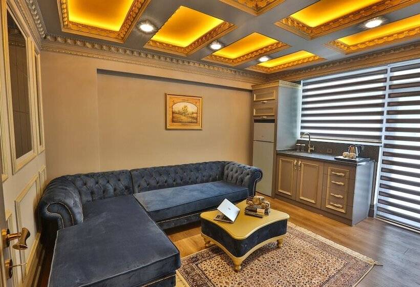 Апартаменты Deluxe 1 Спальня, Real King Suit Otel