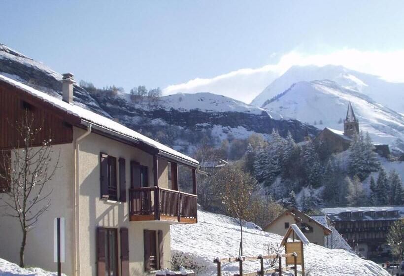 침실 1개 복층 룸, Locations Appartements & Chalets   Village Piéton, Vue Glaciers