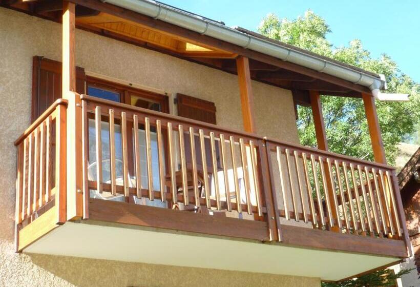 침실 1개 복층 룸, Locations Appartements & Chalets   Village Piéton, Vue Glaciers