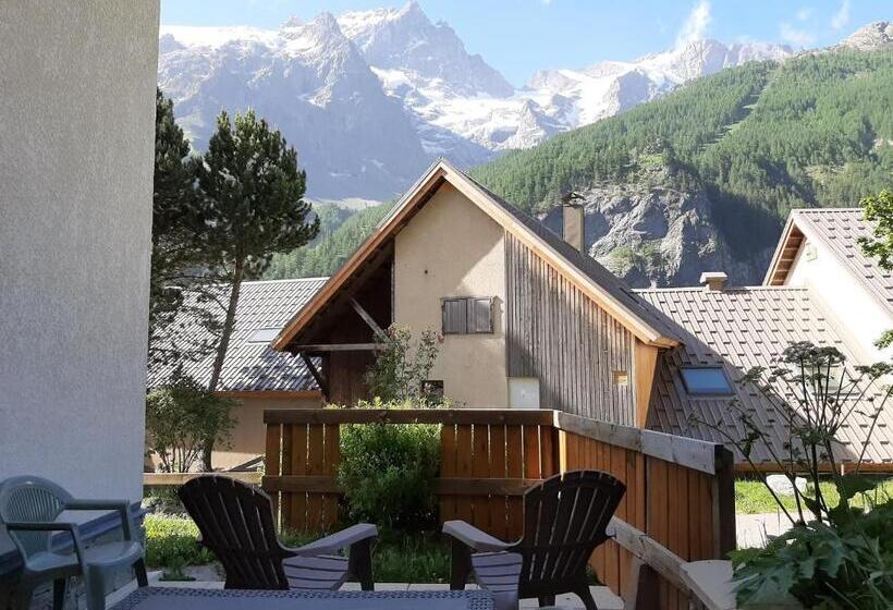 침실 1개 전망 아파트, Locations Appartements & Chalets   Village Piéton, Vue Glaciers