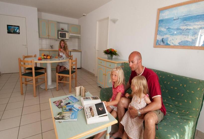 带2个卧室的公寓, Azureva Fouras