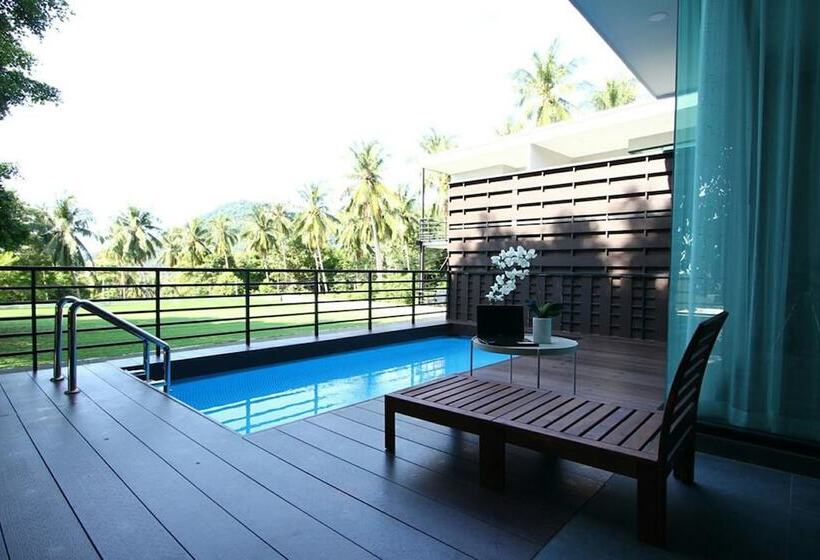 וילת חדר שינה 1 עם נוף לים, Matina Mountain Resort