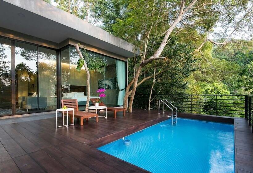 וילת חדר שינה 1 עם נוף לים, Matina Mountain Resort