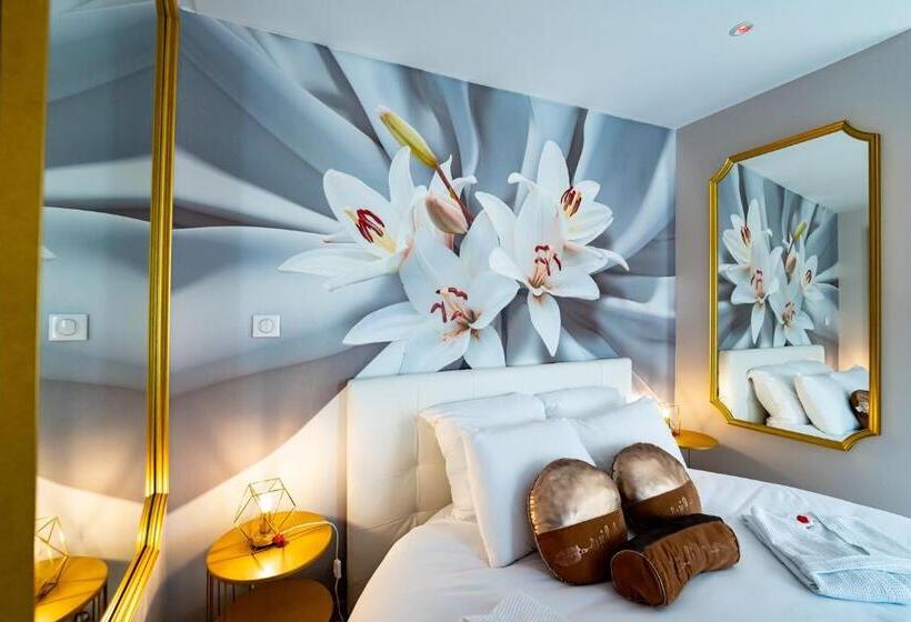 חדר סטודיו סטנדרד, Studio Romantique Jacuzzi Ou Spa Balneo Privatif Et Jardin Au Temps Des Cerises La Ciotat