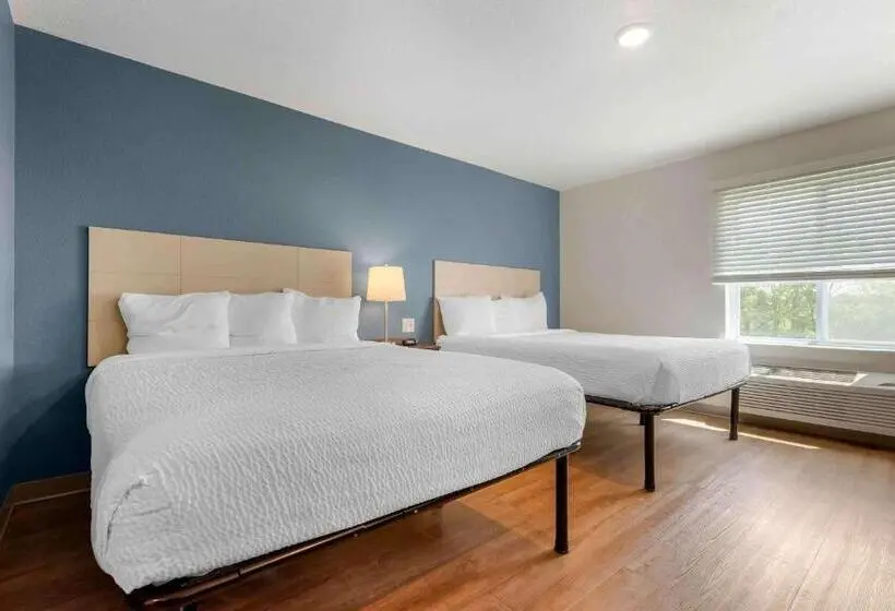 2ダブルベッドのスタンダードルーム, Extended Stay America Suites St Paul Woodbury