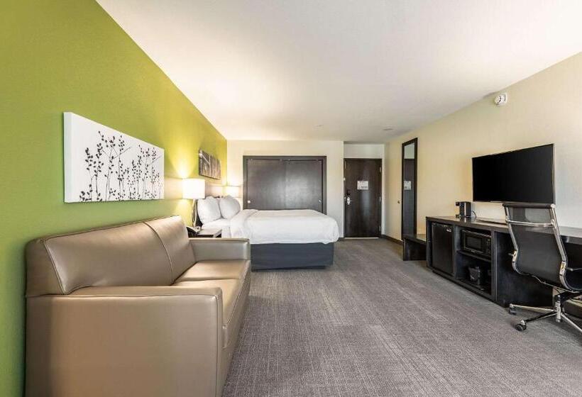 Люкс Кровать Кинг, Sleep Inn & Suites Mt. Hope Near Auction & Event Center