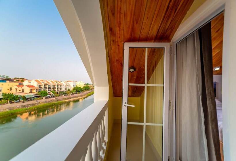 اتاق استاندارد با چشمانداز رودخانه, Truc Loc Villa