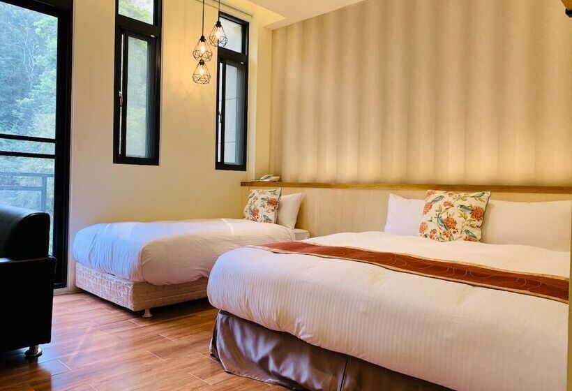 اتاق راحتی سه تخته, 日月潭沅居民宿 Yuan Ju Boutique