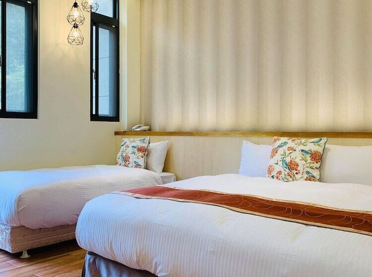 اتاق راحتی سه تخته, 日月潭沅居民宿 Yuan Ju Boutique