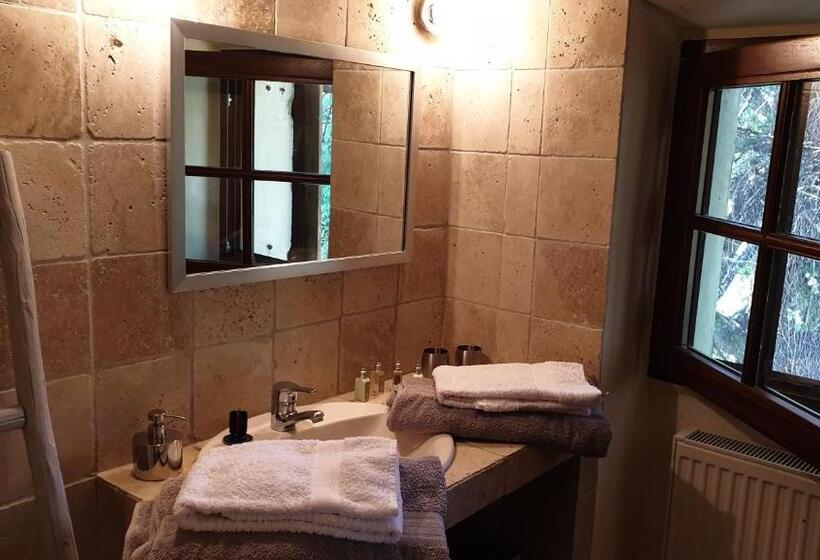 庭の見えるスタンダードトリプルルーム, La Bastide De L Adrech