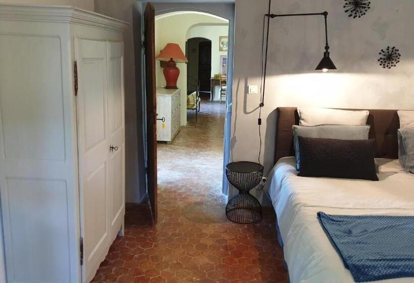 庭の見えるスタンダードトリプルルーム, La Bastide De L Adrech