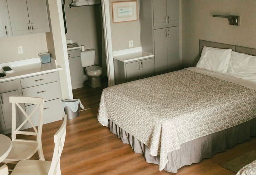クイーンサイズベッドのスタンダードルーム, Atlantic Motel
