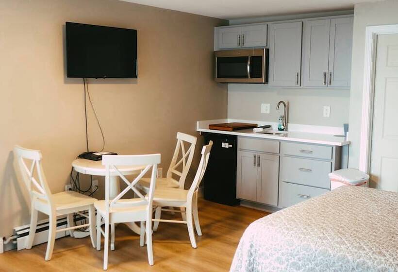 스탠다드 룸 퀸사이즈 침대, Atlantic Motel