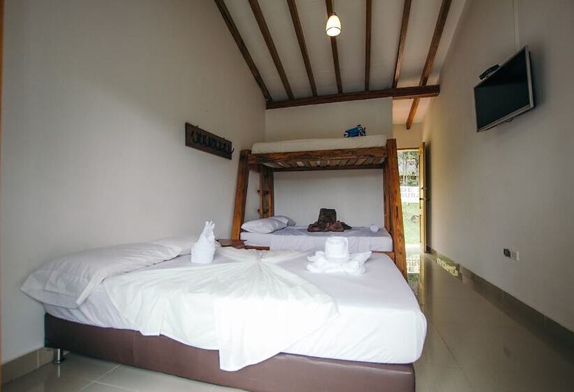 4인용 스탠다드 룸, Mansión Guatapé