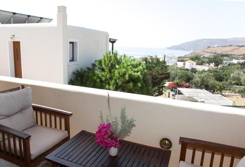 آپارتمان 1 خوابه با چشم‌انداز دریا, Ionia Studios