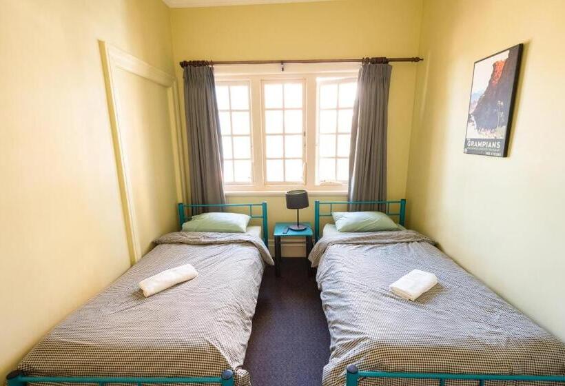 带共用浴室的标准房间, Yha Newcastle Beach