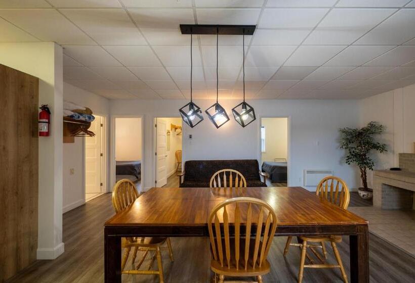 1베드룸 아파트 1층, Motel Et Condo Chez Charley