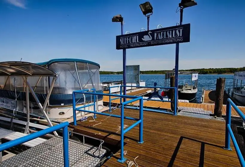 テラス付きスタンダードルーム, Seehotel & Restaurant Karlslust