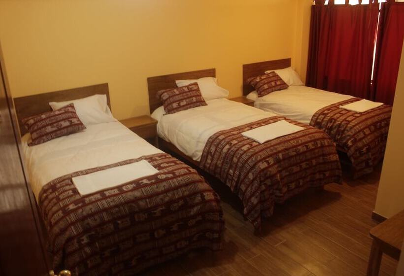 스탠다드 트리플 룸, Andean Atoq Hostel