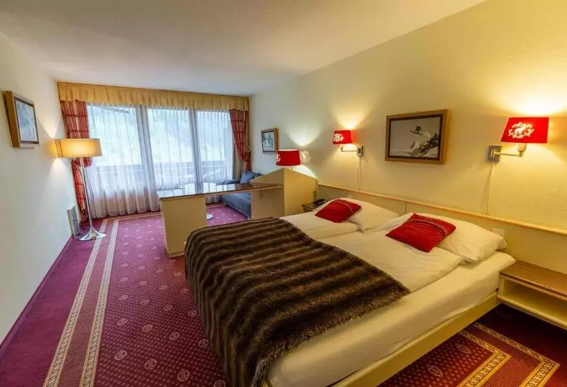 Deluxe Room Mountain View, Chalet Hotel Beau Site