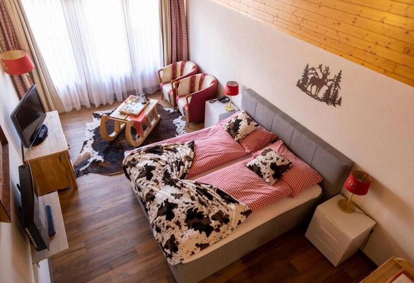 Полулюкс с Балконом, Chalet Hotel Beau Site
